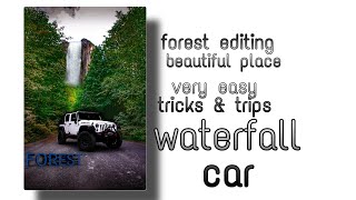 Snapseed editing forest car beautiful place must watch beginner screenshot 4