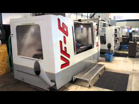 Haas VF-6 CNC Vertical Machining Center with 4th Axis Drive