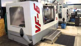 Haas VF-6 CNC Vertical Machining Center with 4th Axis Drive