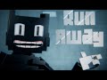 "Run Away" | CARTOON CAT Minecraft Animation (Song By OR3O)