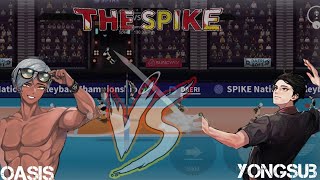 OASIS Vs Yongsub S Tier Wing Spiker Battle | TheSpikeVolleyballStory