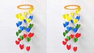 Wall Hanging Craft Ideas | Wall Hanging Craft | Paper Chandelier