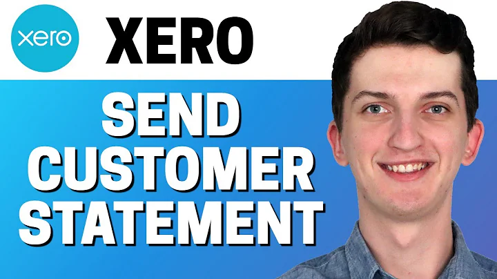 How To Send Customer Statement In Xero