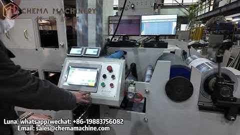 🚢 CHEMA 650-9C Flexo Printing Machine Ready ship to Colombia，A Real Production Beast.