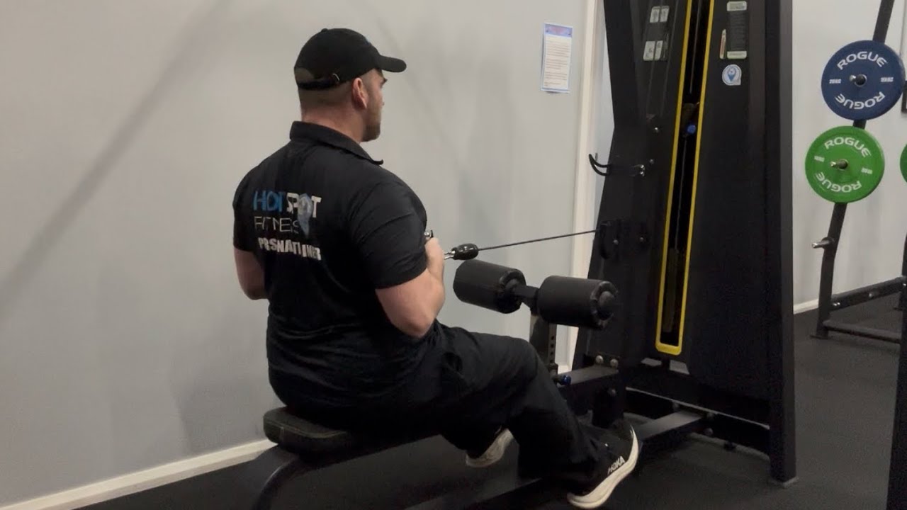 Cable Seated Row | Back Exercise Demo & Technique Tips - YouTube