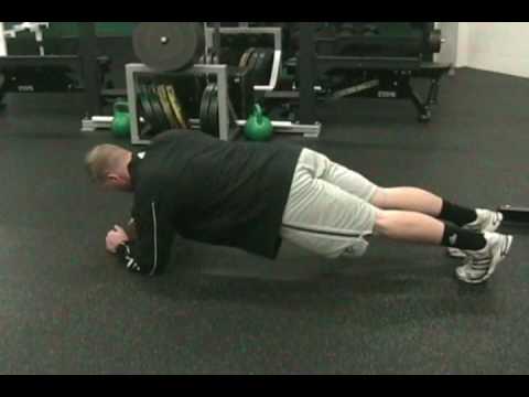 Scap Push-up (hands).