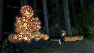 Pumpkin Inferno 2025 At Discovery Harbour Penetanguishene, On A Little Sample Of Electric Pow Wow