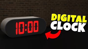 How To Make A Digital Clock | HowToRoblox