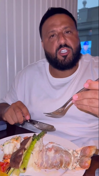 DJ Khaled - Tell him bring up the lobster 🤪 #djkhaled #lobster #shorts #youtubeshorts