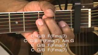 How To Play Maroon 5 Love Somebody on Guitar Lesson Capo Fret 1 Adam Levine