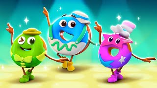 Donuts' Dancing Party | Yummy Food Collection | Best Cartoons for Kids
