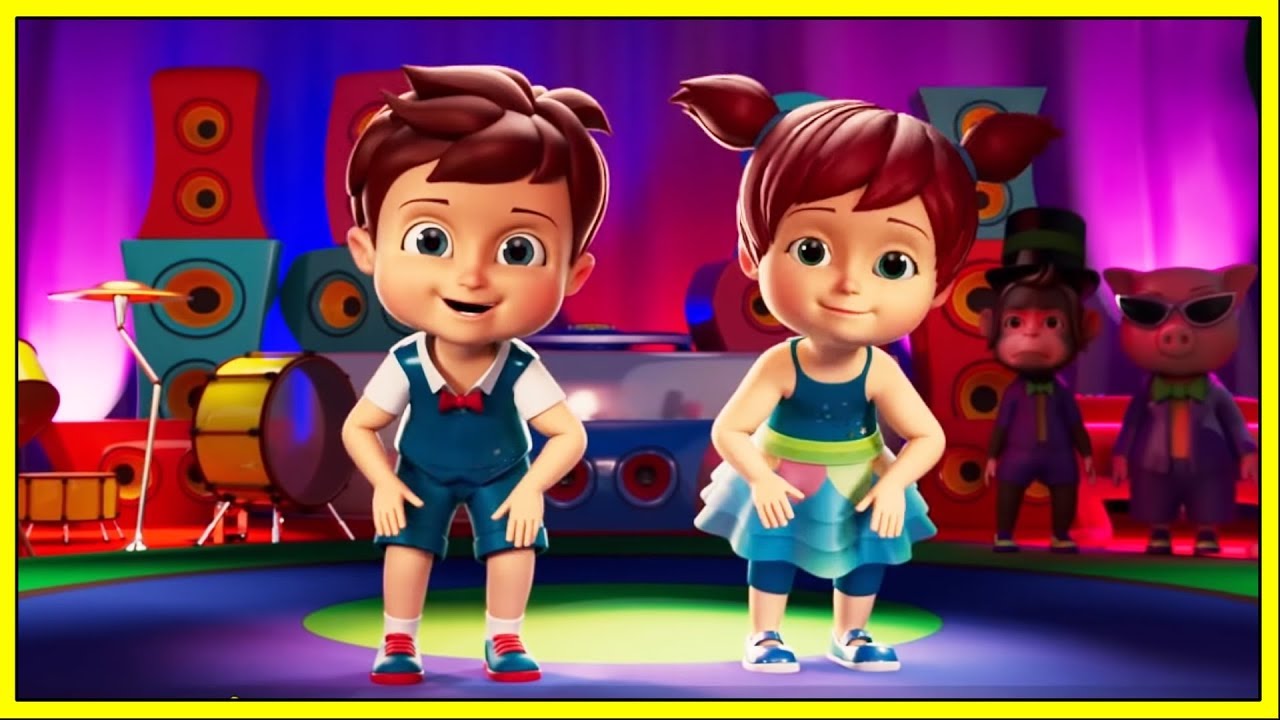 Ram Sam Sam Dance Song For Kids Cartoon Animation Nursery Rhymes & Songs for Children YouTube