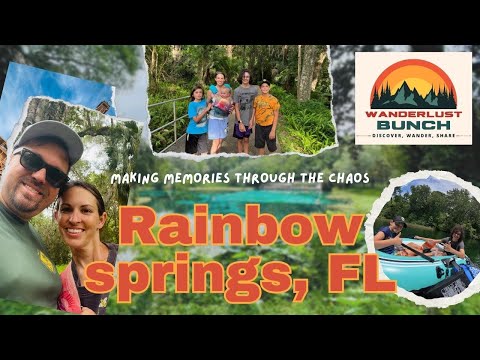 Exploring the Enchanting Rainbow Springs in Dunnellon, FL | Wanderlust Bunch Travel Vlog