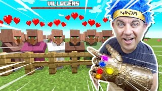 Repopulating The Village With This Easy Trick!! Funhouse Dad Plays Minecraft