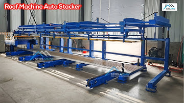 roof panel auto stacker