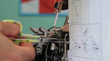 Brother 1034D Serger 11 How to Fix a Broken Thread