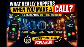 What REALLY Happens When You Make a Phone Call 📱📡 | Complete Mobile Network Explained