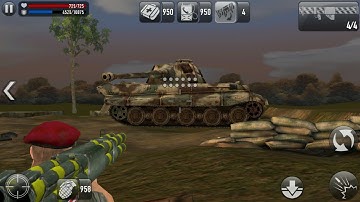 Frontline Commando: D-Day Gameplay | Map : - Juno | Mission : - 36 ( Juno : Day-4 2140Z )