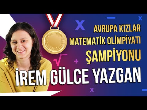İrem Gülce Yazgan — Avrupa Kizlar Matematik Olimpiyati Sampiyonu Irem Gulce Yazgan ile Soylesi