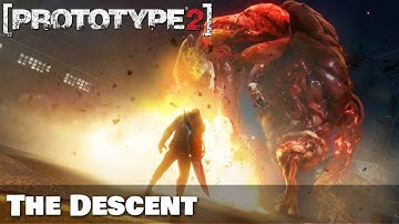 Prototype 2 - Gameplay Walkthrough - "The Descent" Defeat Super-Monster