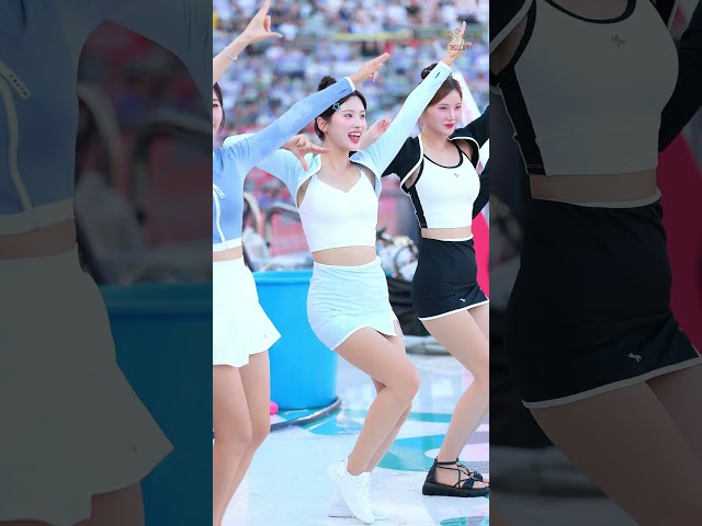 래시가드 입고 상큼한 김정원 치어리더 뚜뚜뚜 아웃송
