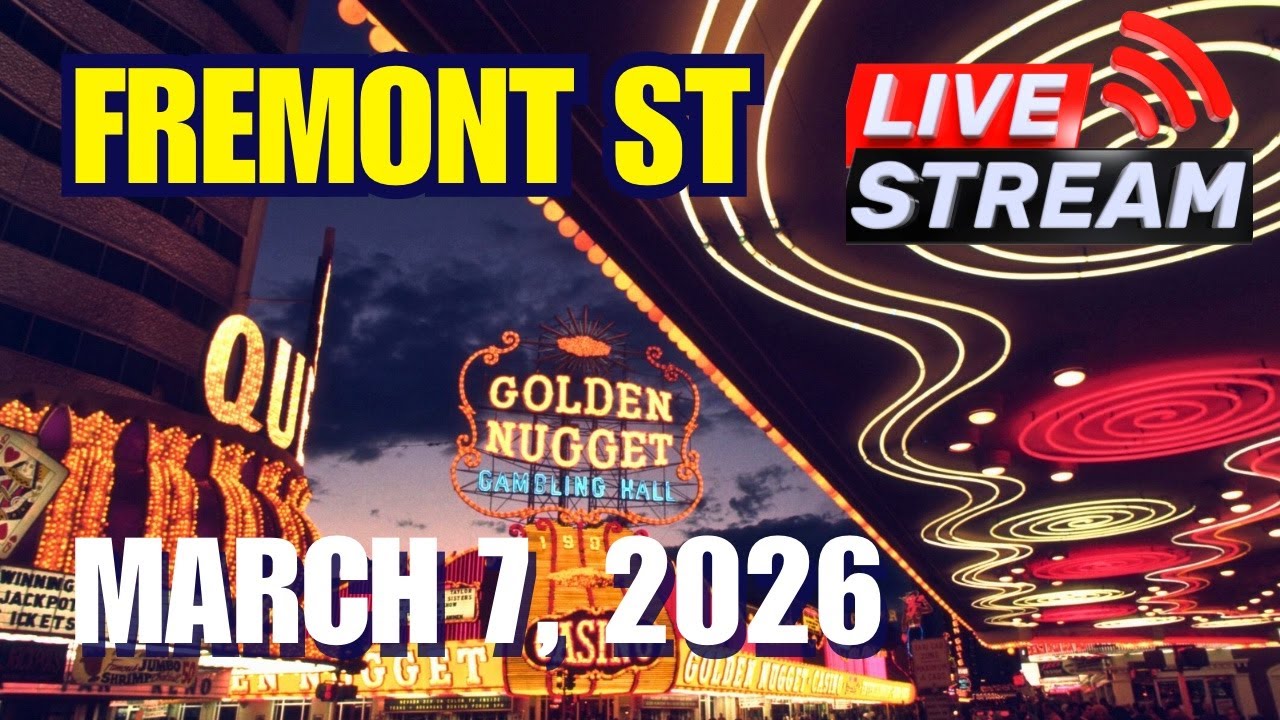 FREMONT STREET EXPERIENCE LAS VEGAS | SATURDAY NIGHT! 2026 Right NOW!