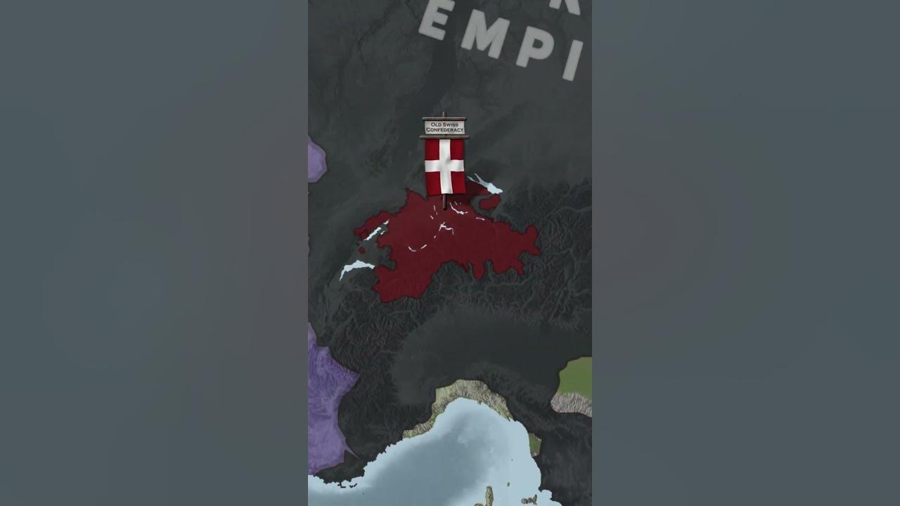 How was switzerland formed map historicalmaps switzerland youtube