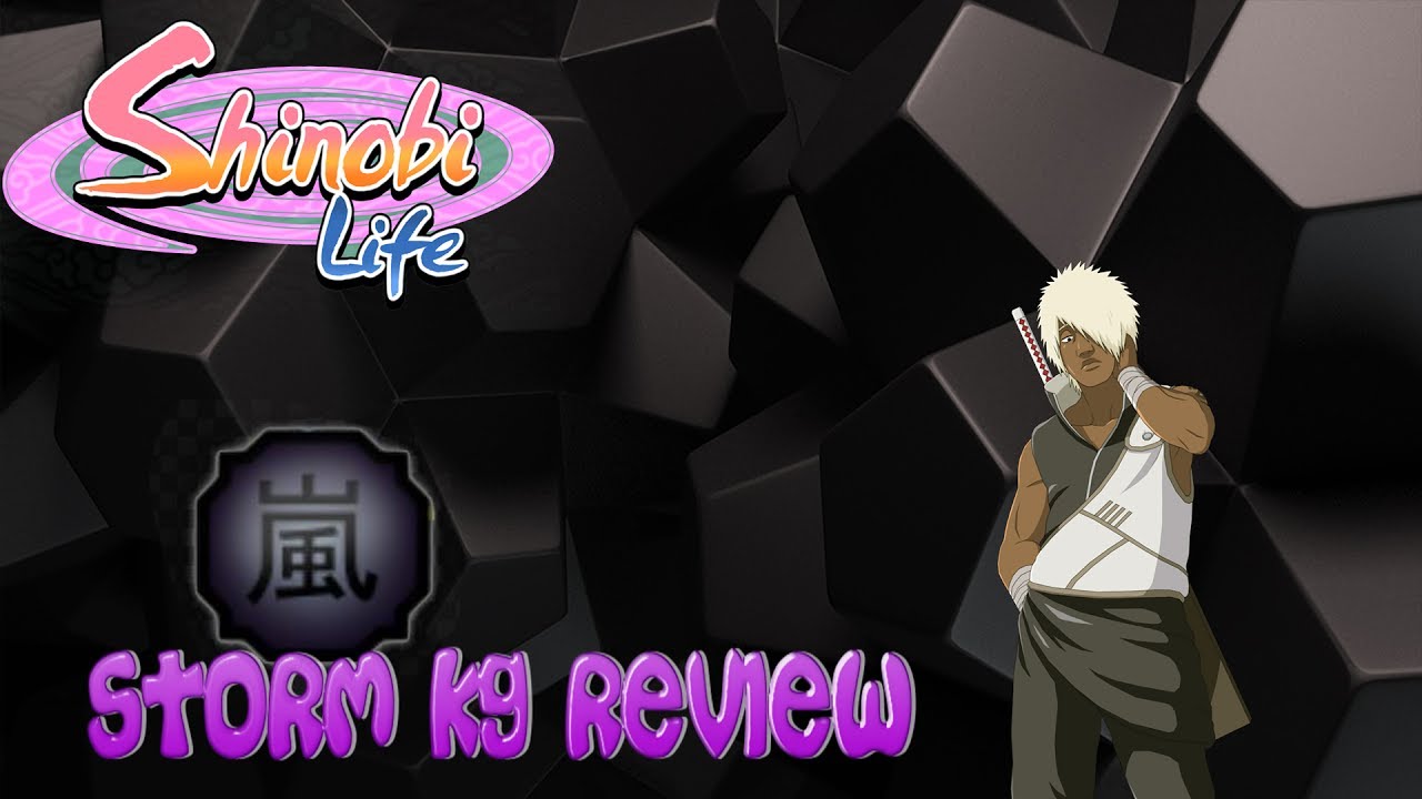 Roblox Shinobi Life Storm Release Kg Review Youtube - roblox shinobi life storm