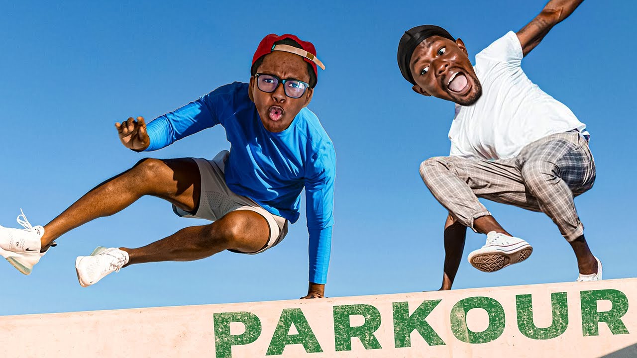 Intense Parkour Race To Find The Real ENAS Master!