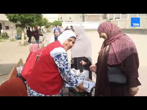 فرق طبية من مديرية الصحة بالبحيرة أمام اللجان الانتخابية للكشف عن الناخبين