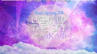 NYU aKDPhi Rush Spring 2016