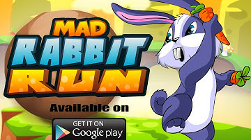 Mad Rabbit Run-Tiny Bunny Android Game Trailer HD