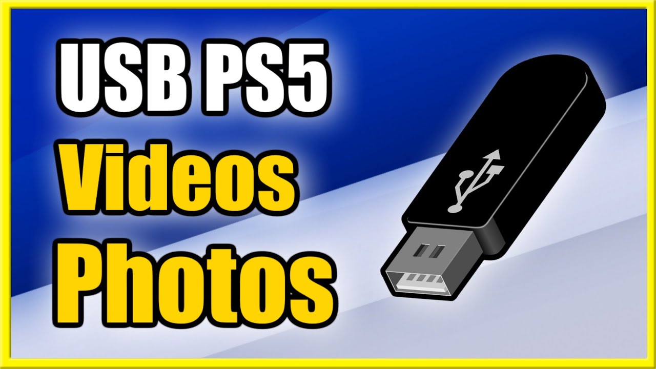 How to View Video Clips & Photos on PS5 Using USB Drive (Best Tutorial) 