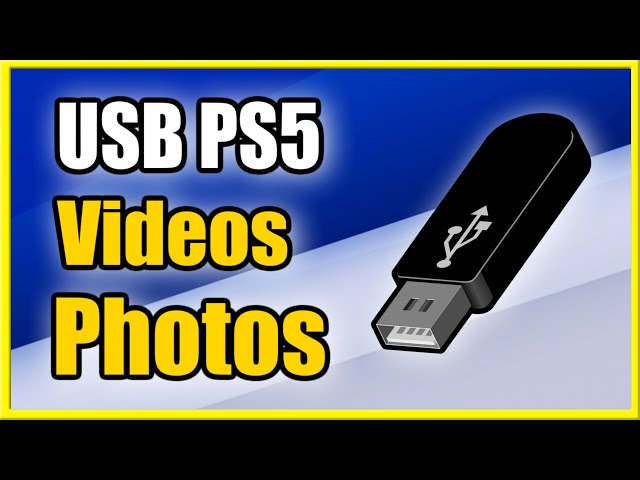 How to View Video Clips & Photos on PS5 Using USB Drive (Best Tutorial) 