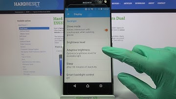 How to Use Auto Brightness in SONY Xperia C5 Ultra– Turn ON/OFF Auto-Brightness