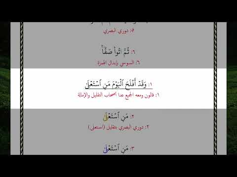 فأجمعوا كيدكم ثم ائتوا صفا وقد أفلح اليوم من استعلى 64