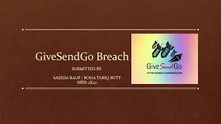 GiveSendGo Breach | Assignment 1 | Computer Security