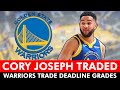 Golden State Warriors NBA Trade Deadline Grades: Cory Joseph Trade + Andrew Wiggins Staying