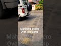 Mahindra Bolero SUV Over a Bump in Slow-motion #slowmotion #mahindra