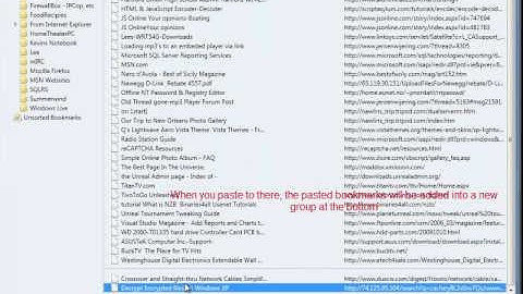How to Organize Bookmarks in FireFox