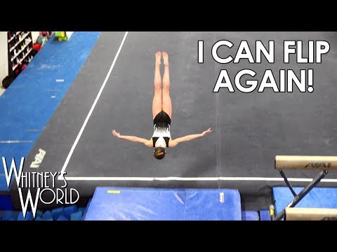 I Can Flip Again! | Recovering from Elbow Surgery | Whitney Bjerken