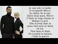 Madame monsieur  mercy  lyrics
