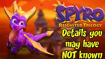 The Spyro Remaster Details You May Have Missed!