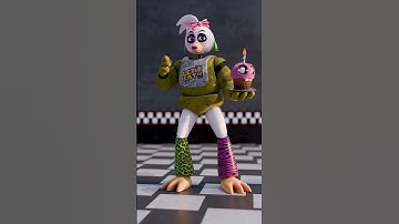 FNAF transform to Glamrock animatronics (Animation)