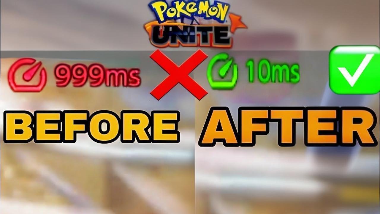 Solve Network issues, Reduce Ping and Lag in Pokémon unite TOP #13 tips [2024 Edition]
