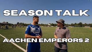 Interview Aachen Emperors 2 - Oberliga NRW Division Süd - Spieltag 6