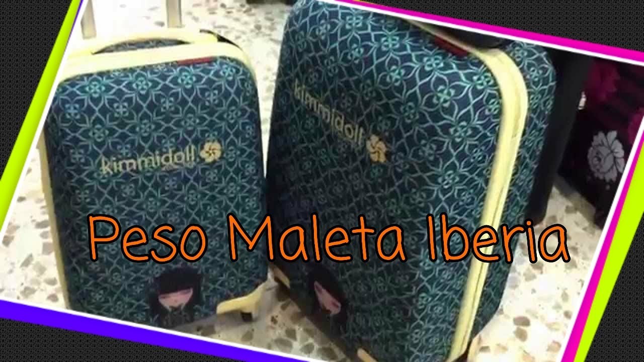 Peso MALETA - YouTube