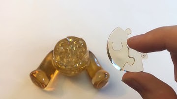 Original 3D Crystal Teddy Bear Puzzle 🐻