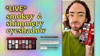 Relaxing Soft-Spoken ASMR GRWM Makeup Tutorial ✨ Smokey & Shimmery Eyeshadow Look on Hooded Eyes screenshot 3