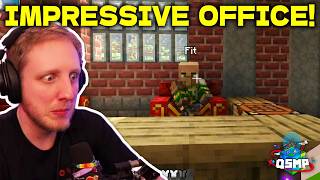 Philza Reacts To FitMC's House Following Ashswag Recruiting Philza on QSMP 2